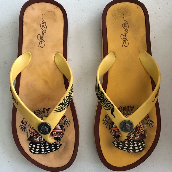 ed hardy sandals